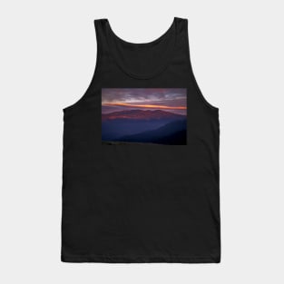 Mountains at dusk Tank Top